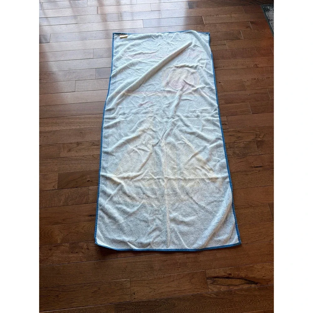 VTG Hilascal 100% Cotton VI Virgin Islands 58x28 Beach Towel Sailing Sailboat